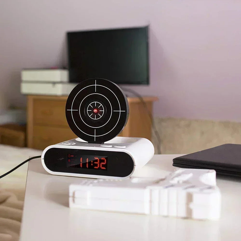 Bullseye Alarm Clock.